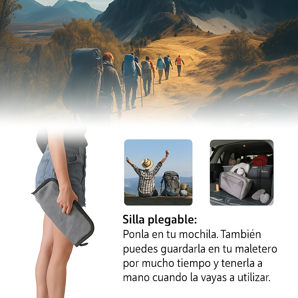**Silla plegable portátil**