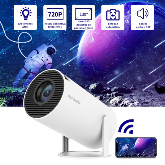Proyector Inteligente Android 11 para Cine en Casa